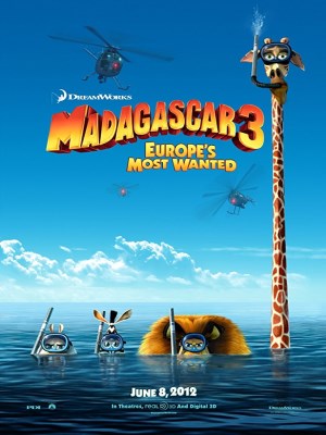 Xem phim Madagascar 3: Thần Tượng Châu Âu online